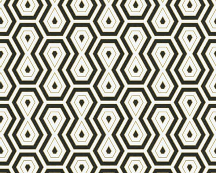 GRAFISCH BEHANG | Retro - goud wit zwart - "Architects Paper" A.S. Création Jungle Chic