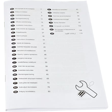 AEG Montage-instructie 8673512995