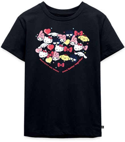 Hello Kitty En Vrienden Ballonnen In Hartvorm Premium T Shirt Kinderen