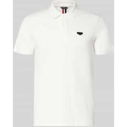 Slim Fit poloshirt met logo-applicatie