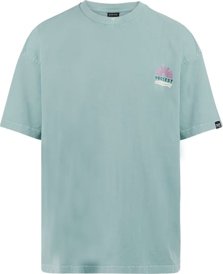 Protest PRTRam - T-shirt Heren - Loose fit - Blauw