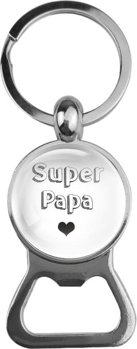 Bieropener Glas - Super Papa