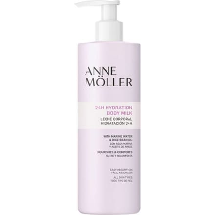 BODY ESSENTIALS Lait corporel hydratation 24H 400 ml