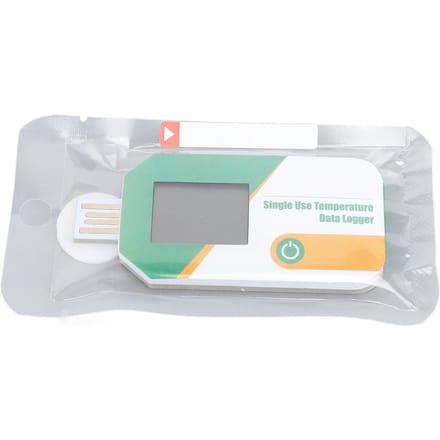 USB Temperatuur Datalogger Recorder met PDF CSV Rapporten 32000 Punten Hoge Nauwkeurigheid Eenmalig Gebruik gray