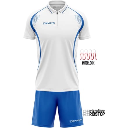 Kinderpolo en -short Givova Easy
