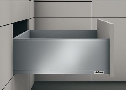 Zelfbouw lade, Legrabox, ladehoogte 193 mm, greeploos 70 kg