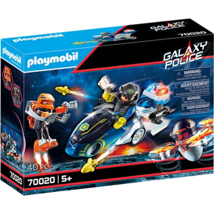 PLAYMOBIL Galaxy Police Galaxy politiemotorfiets - 70020