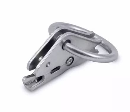 Set van 10 Spanoog voor E-Track Rail – Eindfitting / Bevestigingspunt – Bevestigingsrail