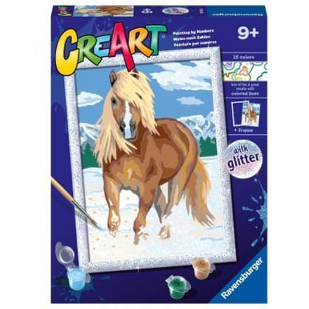 Ravensburger CreArt The Royal Horse - Schilderen op nummer voor kinderen