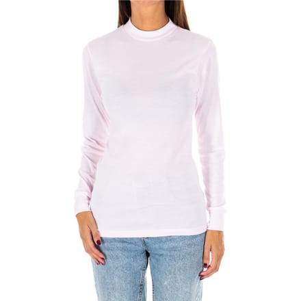 T-shirt met lange mouwen en halfhoge kraag 1625-M dames