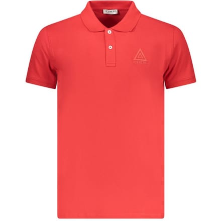 Ijsberg Driehoek Logo Rode Polo Shirt