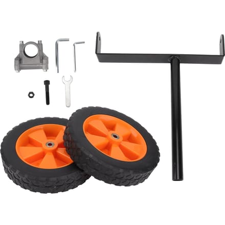 Coupe-bordures Roue auxiliaire réglable Coupe-bordures électrique Roue de support Accessoire pour 26 mm