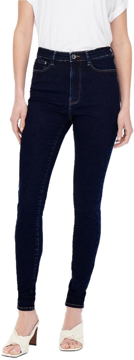 ONLY - ONLICONIC HW SK LONG ANK DNM NOOS - Dames - Jeans