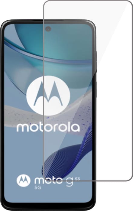 Screenprotector geschikt voor Motorola Moto G53 – Gehard Glas - Proteqt+