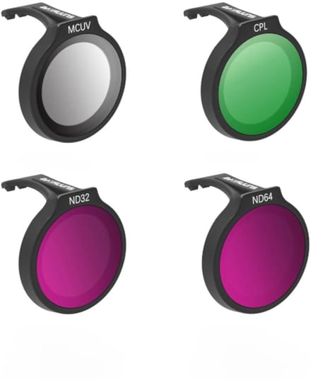 50CAL Camera Lens Filter Set voor DJI Neo FPV Drone – MCUV, CPL, ND32, ND64