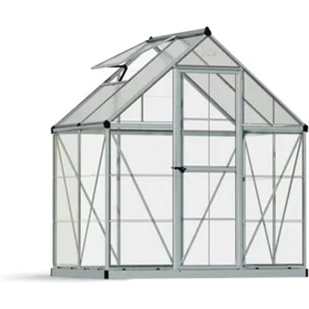 Canopia Tuinkas Hybrid 6x4 - Hybride - Zilver - 126x185x208cm