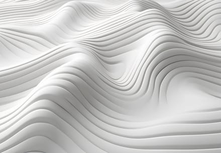 Fotobehang - Abstracte Lijnen - Grijs - Modern - 3D - Vliesbehang - 152x104cm (lxb)