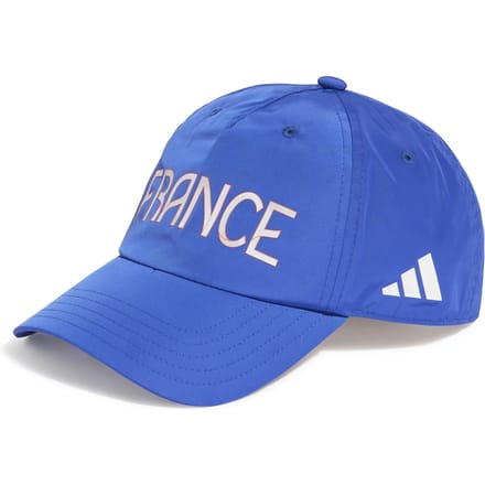 adidas Performance Team France Tech Honkbalpet - Unisex - Blauw- Heren (M/L)