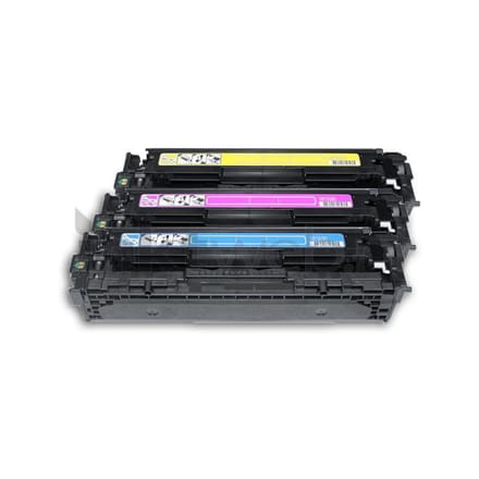 FLWR - Toner / 305A / 3-pack kleur - Geschikt voor HP