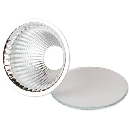 The Light Group SLC reflectorlamp 60° met glas voor LED spot ART, aluminium