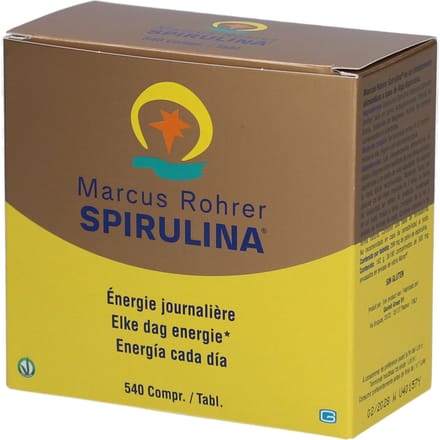 Marcus Rohrer Spirulina Navulling 540 Tabletten