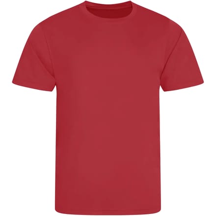 Herensportshirt 'Cool Smooth' Fire Red - M