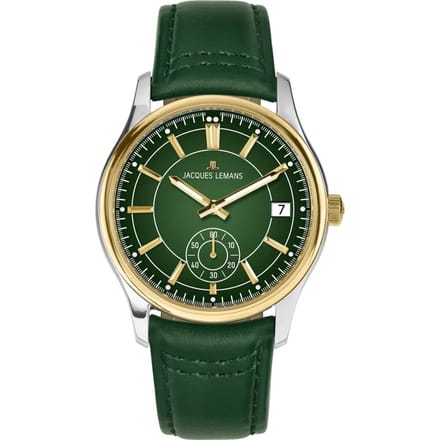Jacques Lemans - 1-2197D - Polshorloge - Heren - Kwarts - Derby