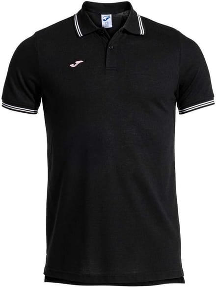 Joma Confort Classic Korte Mouw Poloshirt Zwart S Man