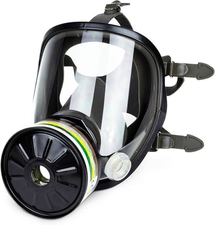 AMA® Gasmasker Nuclear met Filter - Volgelaatsmasker - Gasmasker - Verstelbaar - Maximale Bescherming