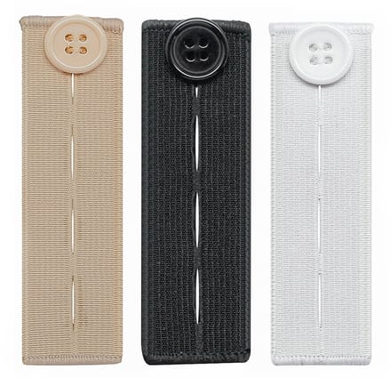 Elastische knoopverlengers - 3-pack