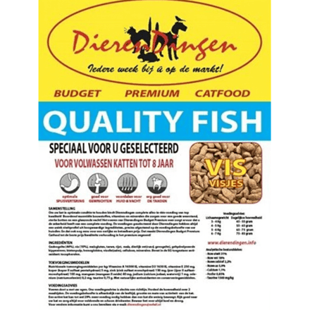 Budget Premium Catfood Quality Fish 15 KG