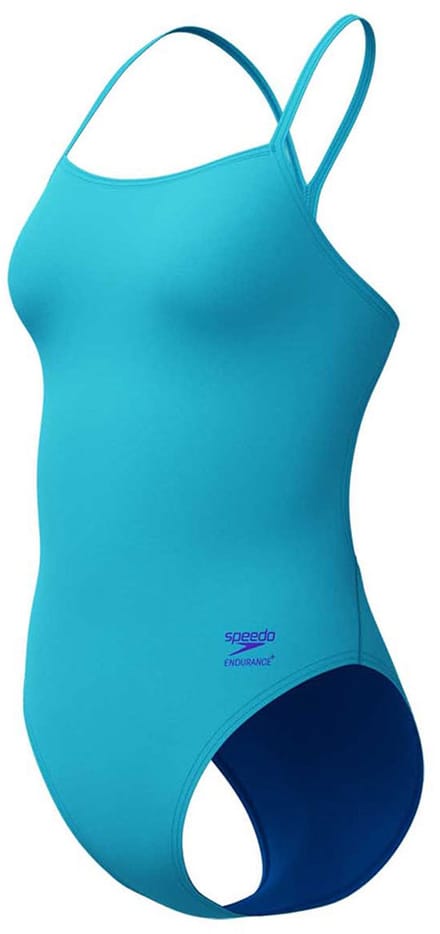 Speedo Badpak Solid V-Back 2.0 Turquoise