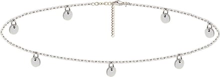 good.designs Voetketting met zeven muntjeshangers