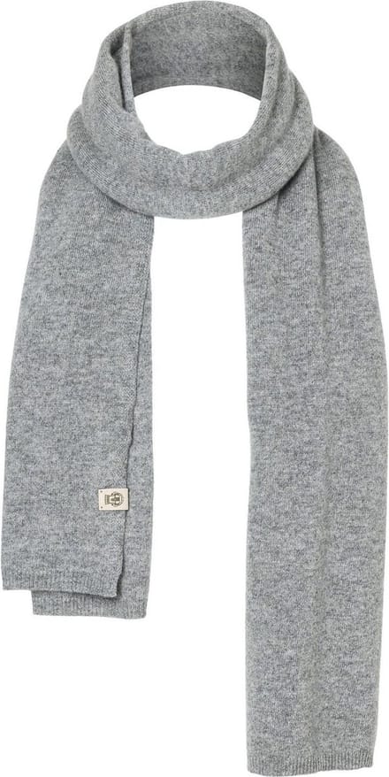 ROECKL Sjaal Cashmere Pure Cashmere Scarf Flanell Grijs