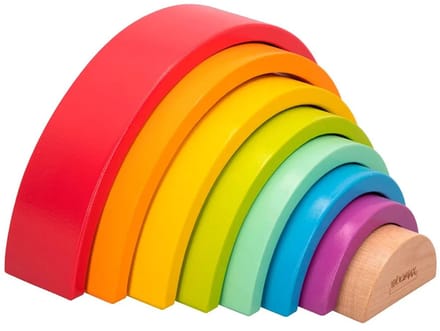 Woomax Regenboog Houten Speelgoed Veelkleurig 18-36 Months Kinderen