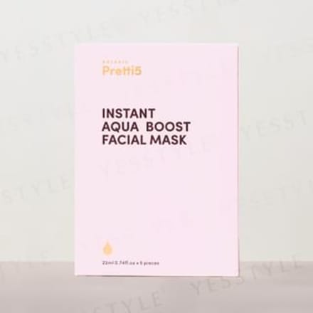 Botanic Pretti5 - Instant Aqua Boost Facial Mask 5 pcs