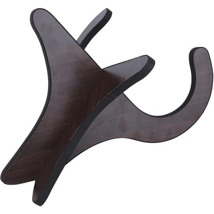 Draagbare Houten Standaard Afneembaar Rek Viool Beugel Ukulele Houder Muziekinstrument Accessoires black