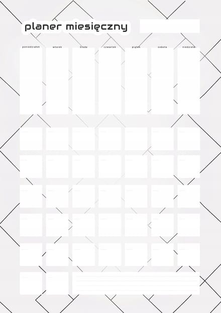 Wallvy - Maandplanner Magnetisch - 40x56cm - Personaliseerbaar - Droog Afneembaar