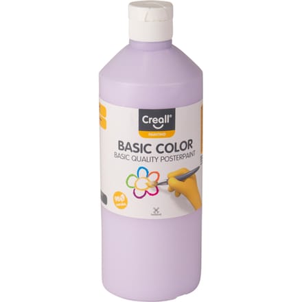 Plakkaatverf Creall basic pastel violet 500ml