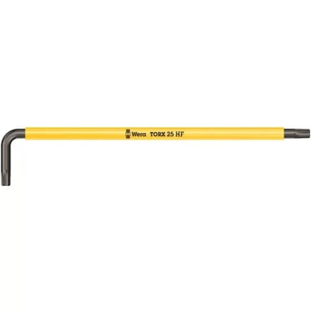 Inbussleutel, haaks, ret. functie, lang Wera 967 SXL HF TORX 25