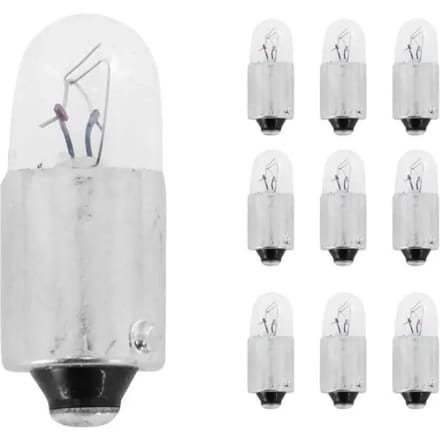 Flosser-lamp voor auto's, 12 V, 2 W, BA9S / 4038, nieuw