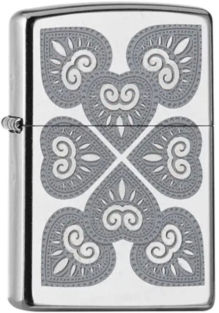 Zippo aansteker Heart Design