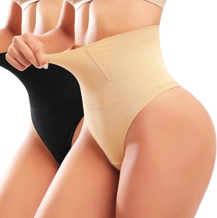 Figuurcorrigerende String Body Shaper - Onzichtbaar Slank Makers Ondergoed voor Strakke Buik