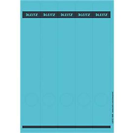 LEITZ® rugetiketten lang, via pc beletterbaar, rugbreedte 50 mm, zelfklevend 125 st., blauw