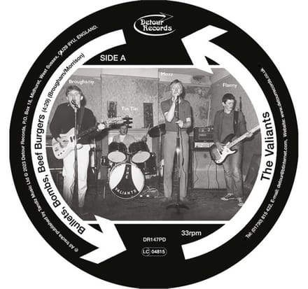 Valiants - Living For Today (7" Single) (Picture Disc) (Limited Edition)