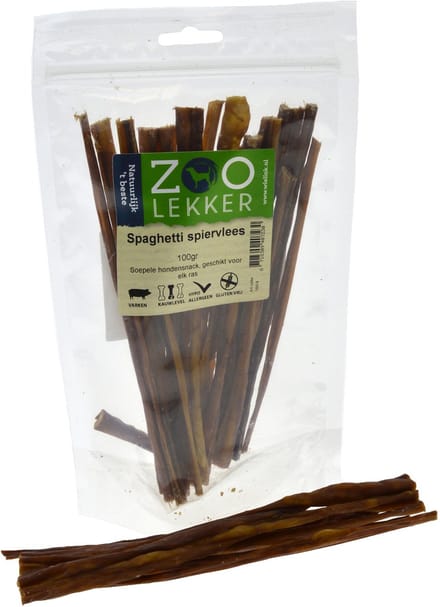 Zoolekker Spaghetti spiervlees 100 gram