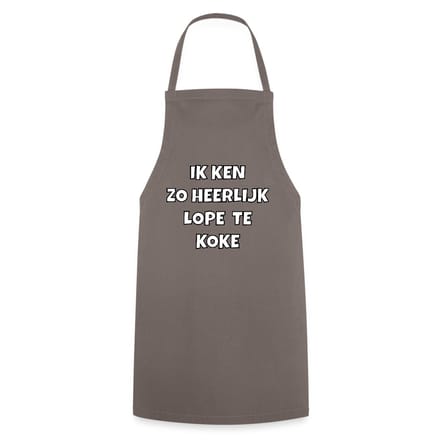 Ik Ken Zo Heerlijk Lope Te Koke Keukenschort