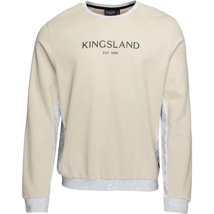 Ruitersweatshirt met ronde hals Kingsland Jiro