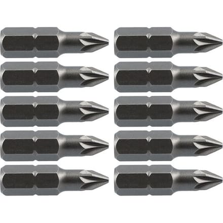 Labor schroefbit PZ3x25mm (10 Stuks)