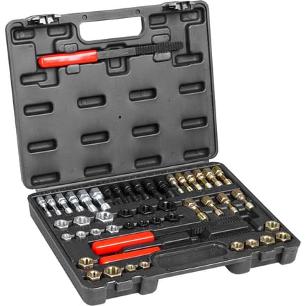 49 STUKS Schroefdraad Schraper Set UNC UNF Metrisch Schroefdraad Hersteller Gereedschap Her threaden